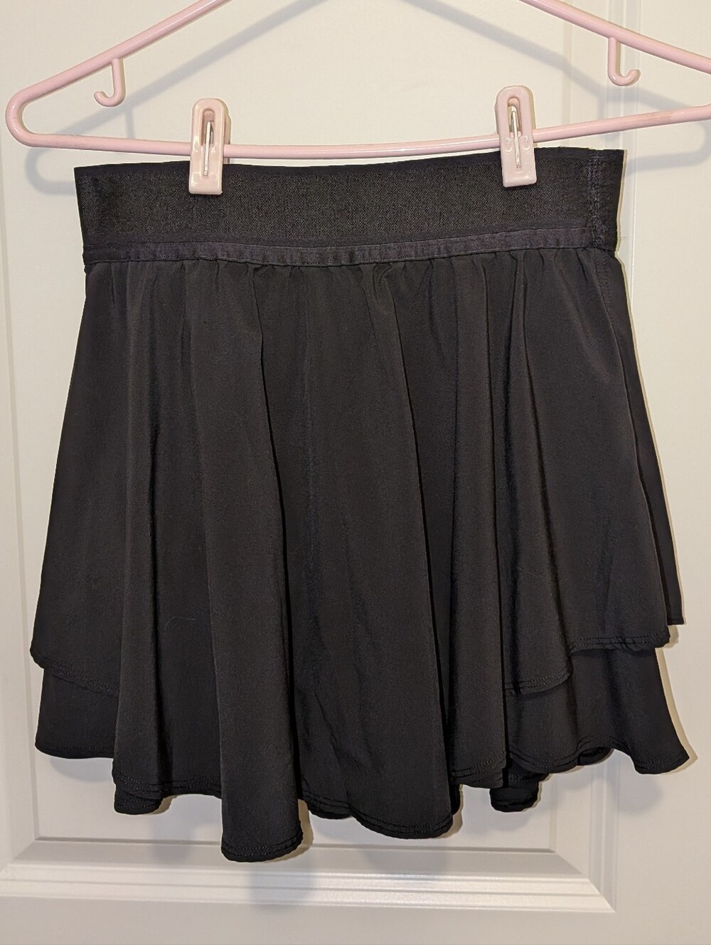 lululemon athletica Black Circle Skater Skirt